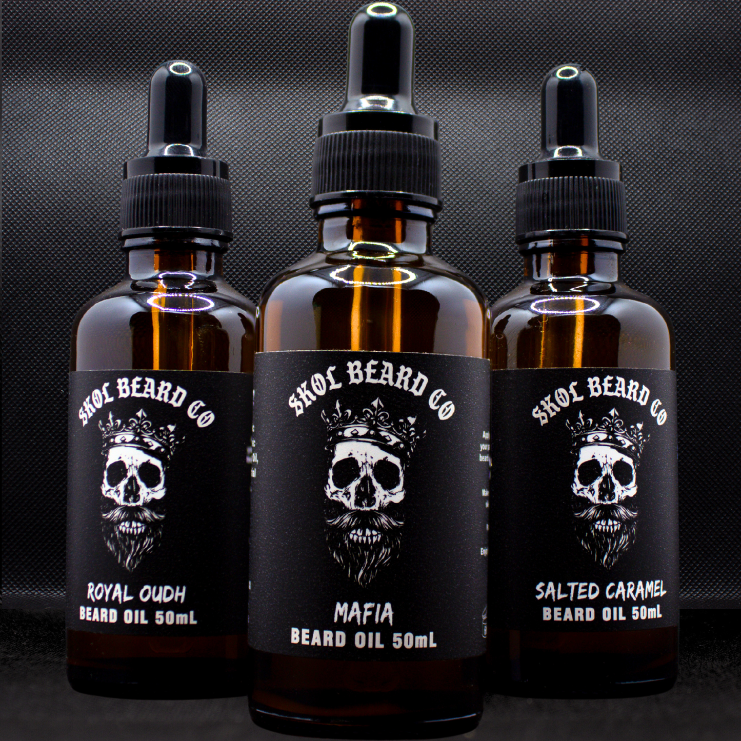 3x50mL Premium Beard Oil TRIO (Customize Your Fragrances)
