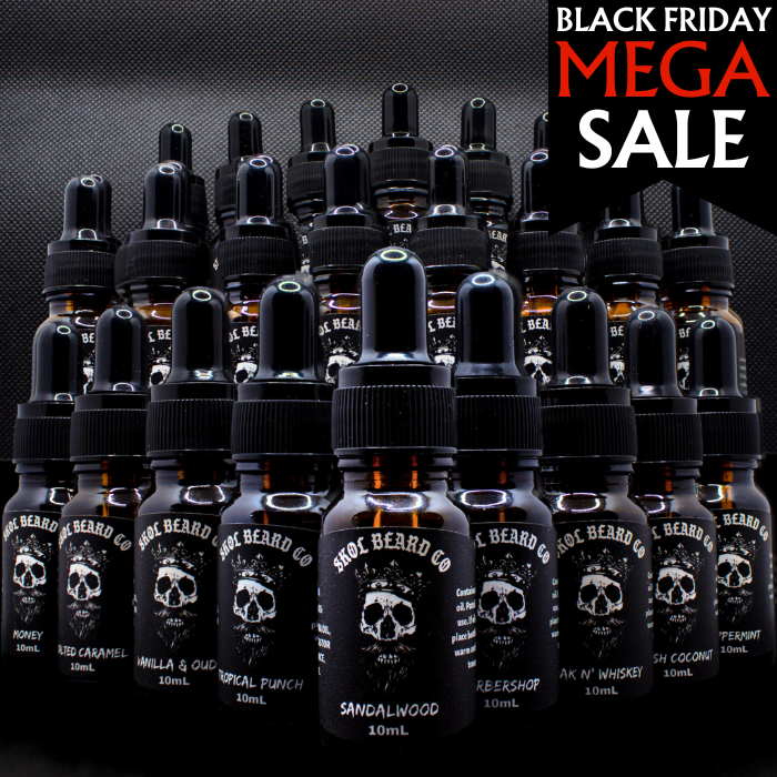 Complete Beard Oil Pack - 26 unique fragrances to try! 26x10mL