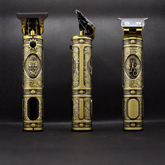 Complete Beard Grooming Kit (Wireless Beard Straightener & Trimmer)