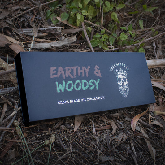 EARTHY & WOODSY Beard Oil Collection