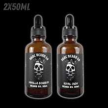 Load image into Gallery viewer, 2 Pack 50mL Beard Oil (Choose from 21 fragrances)
