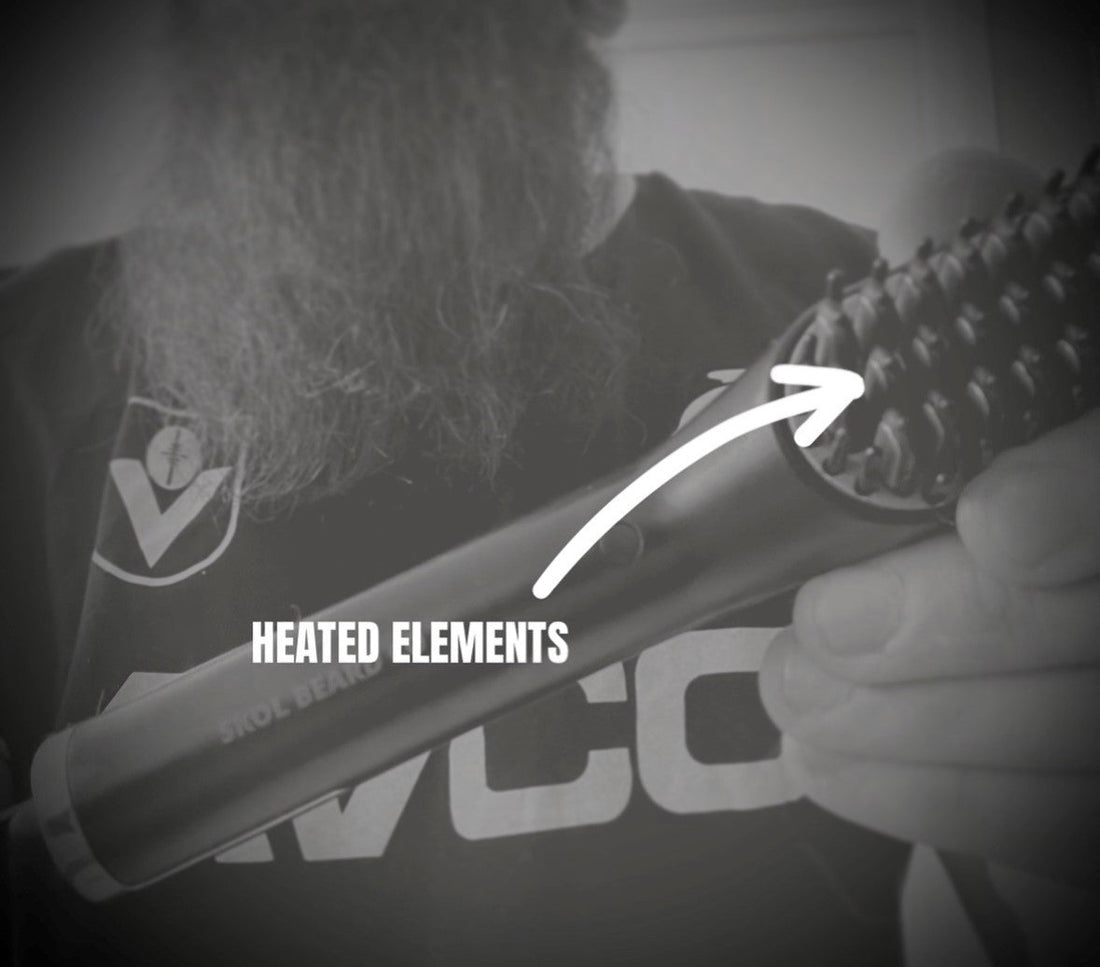 How To Straighten Your Beard - SKOL BEARD CO