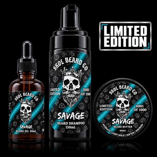 Limited Edition SAVAGE Beard Kit - Just 1000 Made!