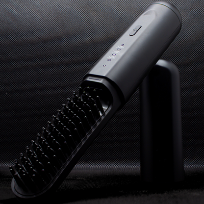 Wireless & Rechargeable Heated Beard Styling Brush