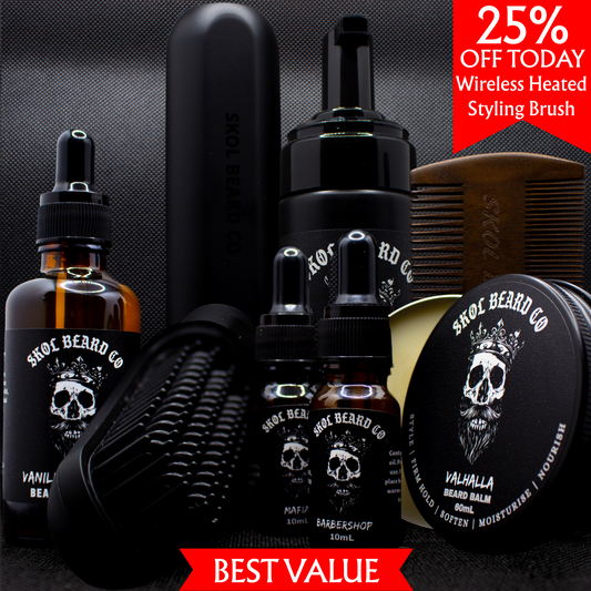 The Gentleman’s Kit (Includes Wireless + Heated Styling Brush)