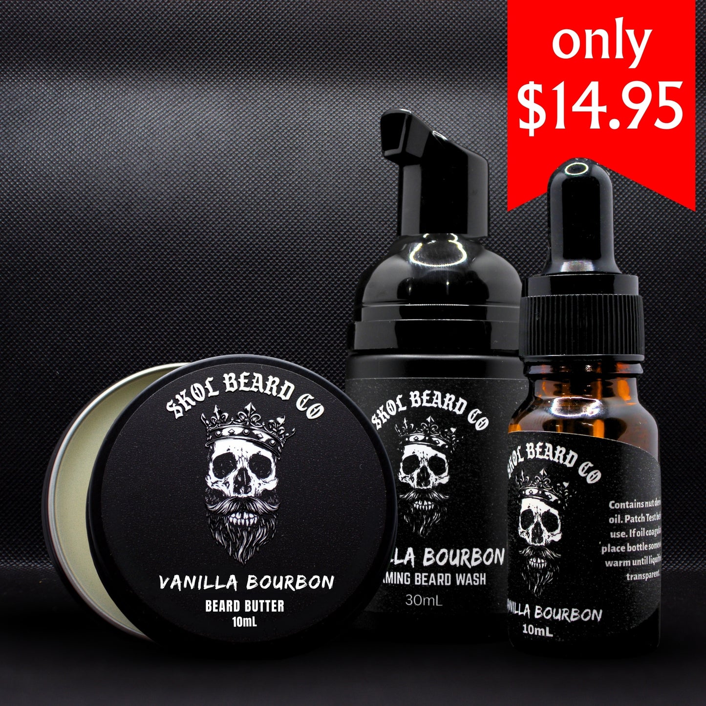 The Foundation Kit - 14 Day Beard Revival (FREE Shipping)