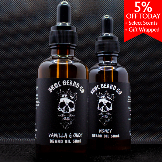Skol Beard Oil - 2x50mL DUO (Customize Your Fragrances)