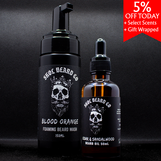 Beard Oil & Wash Combo (Customize Your Fragrances)
