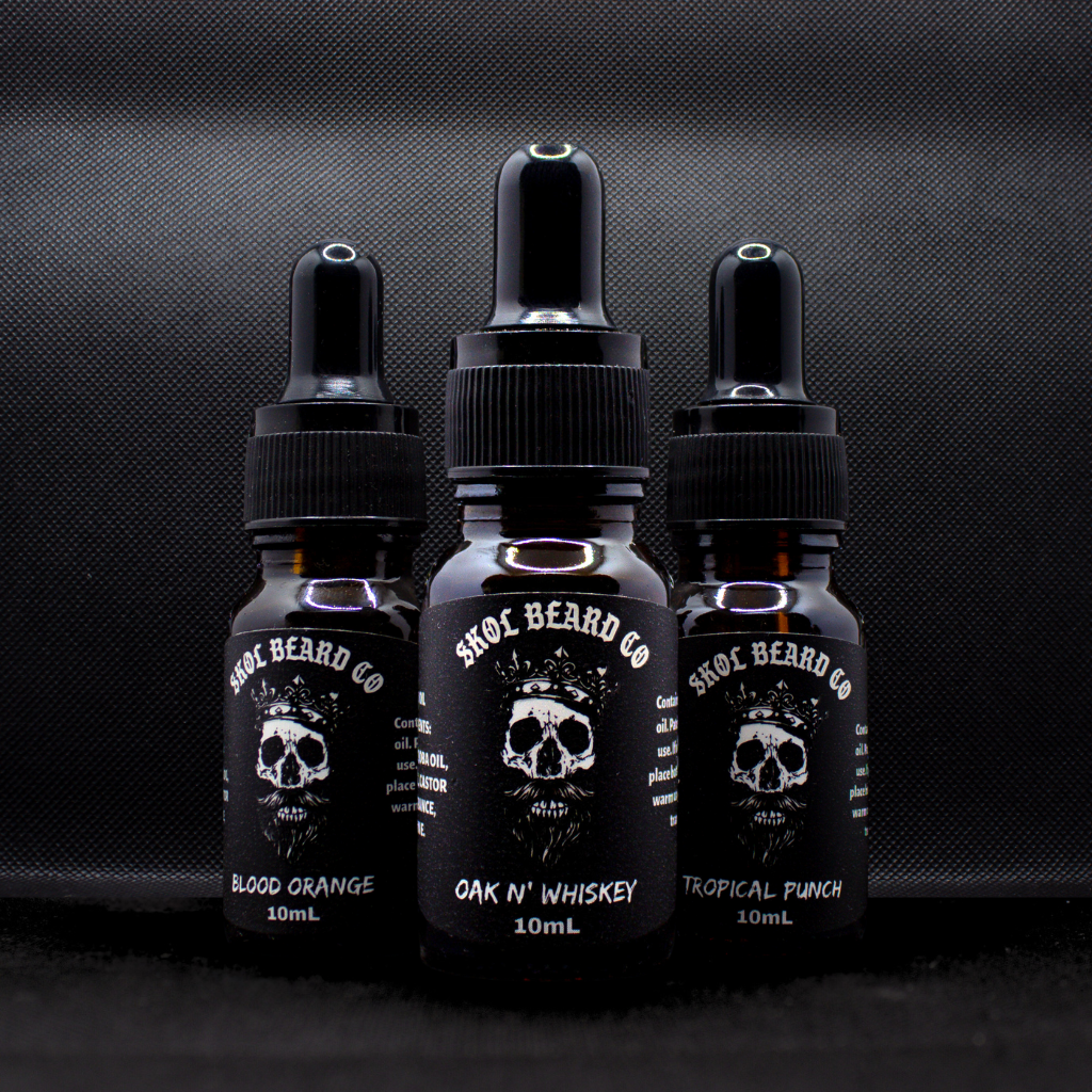 Premium Beard Oil 3x10mL (Customize Your Fragrances)