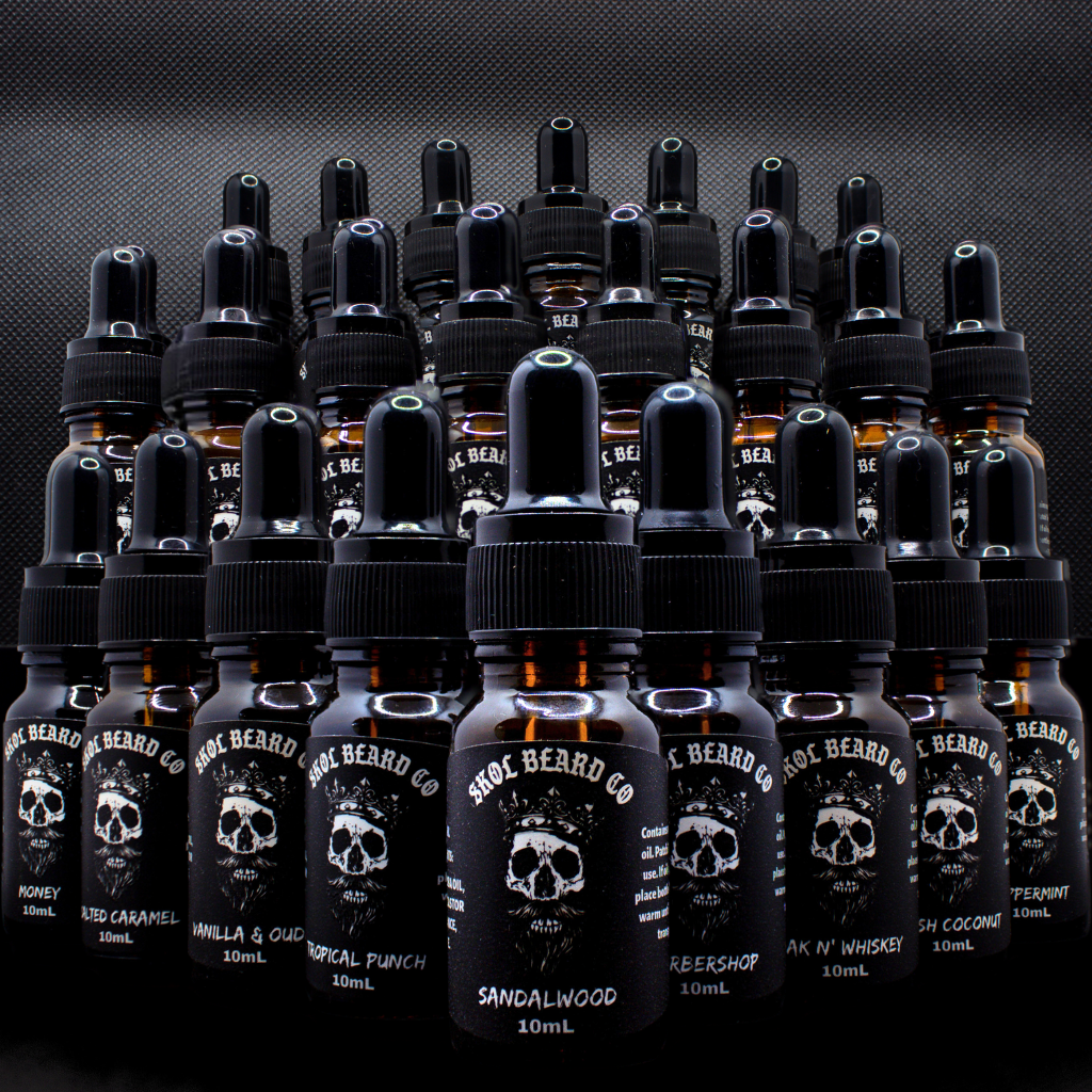 Complete Beard Oil Pack - 26 unique fragrances to try! 26x10mL