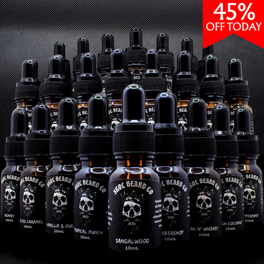 Complete Beard Oil Pack - 26 unique fragrances to try! 26x10mL