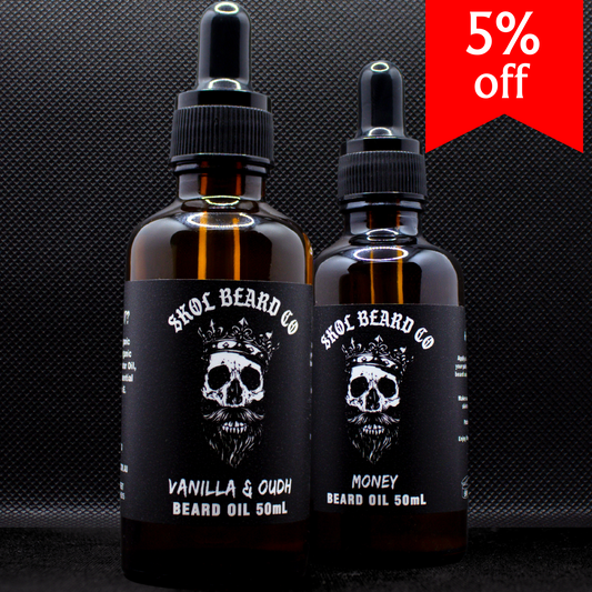 Skol Beard Oil - 2x50mL DUO (Customize Your Fragrances)