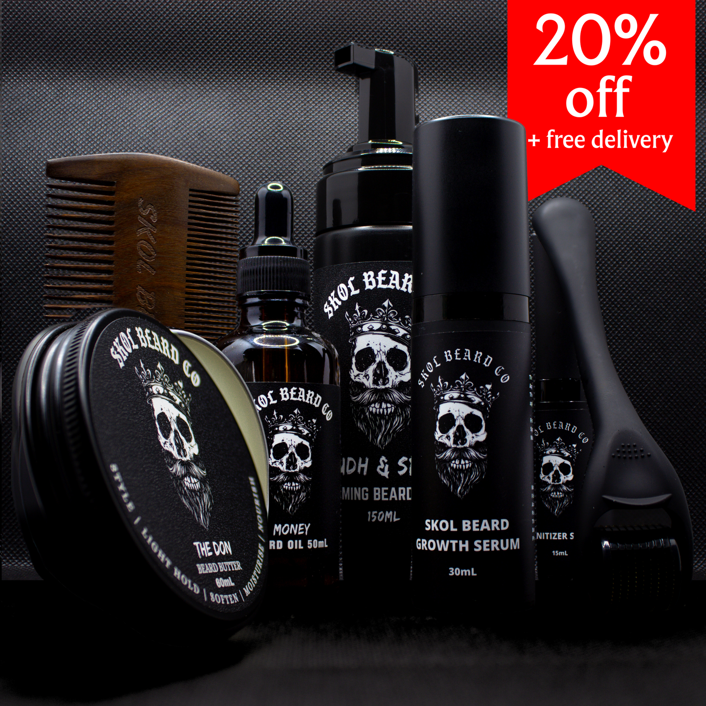 Better Beard Kit (Beard Growth Kit Included)
