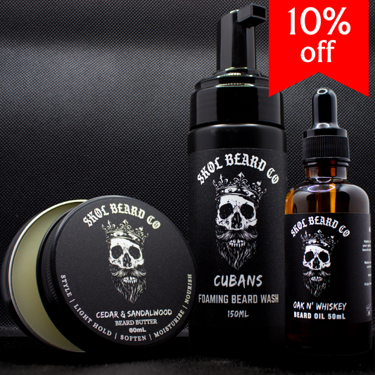 Skol Basics Beard Kit (Select Your Fragrances)