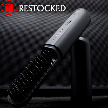 Heated Beard Styling Brush 2.0 (Wireless + Rechargeable)