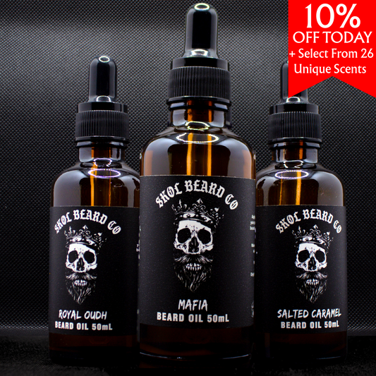Premium Beard Oil 3x50mL TRIO (Customize Your Fragrances)