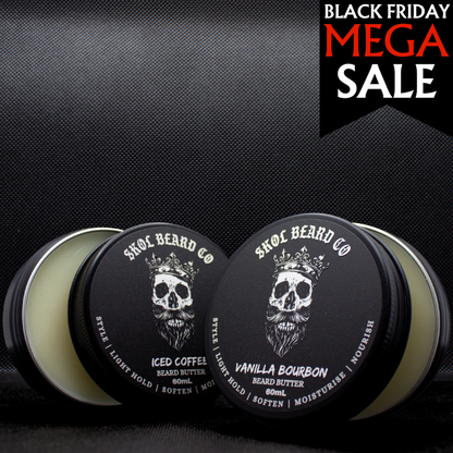 Skol Beard Butter 2x60mL DUO (Customize Your Fragrances)