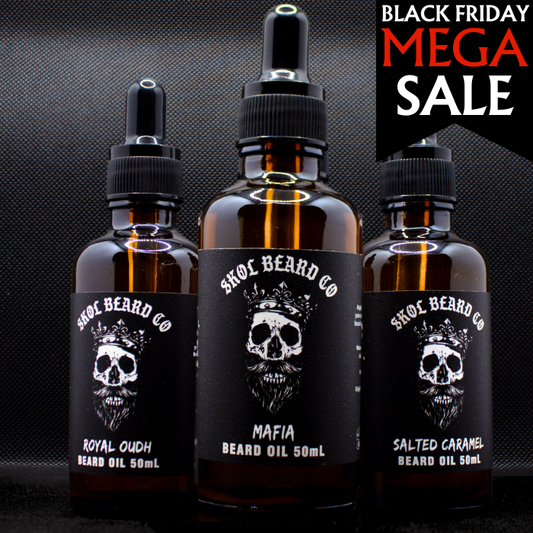 Premium Beard Oil 3x50mL TRIO (Customize Your Fragrances)