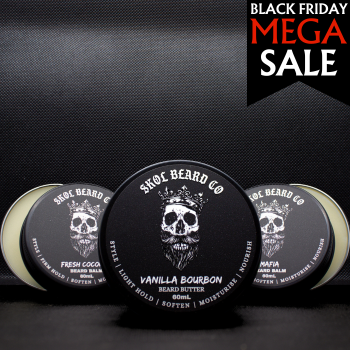 Skol Beard Balm or Butter 3x60mL TRIO (Customize Your Fragrances)
