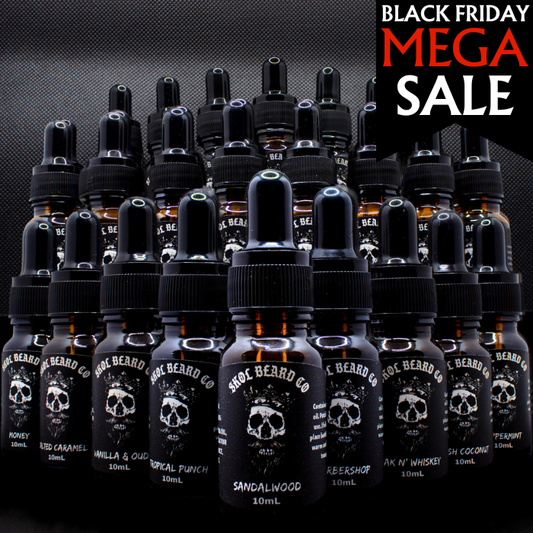 Complete Beard Oil Pack - 26 unique fragrances to try! 26x10mL