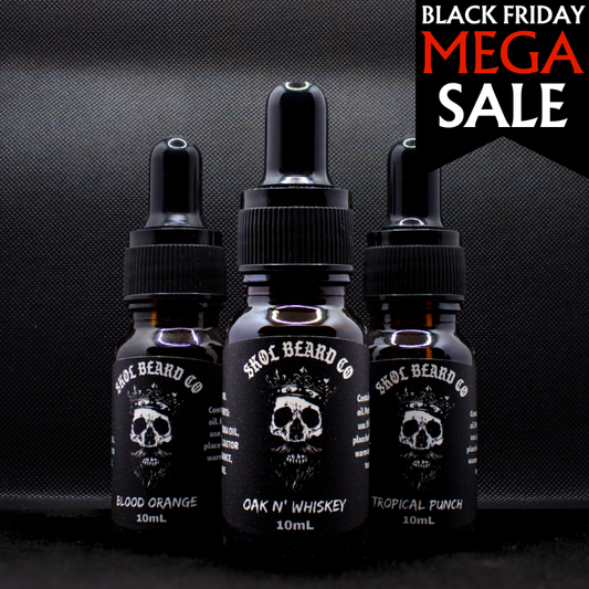 Premium Beard Oil 3x10mL (Customize Your Fragrances)