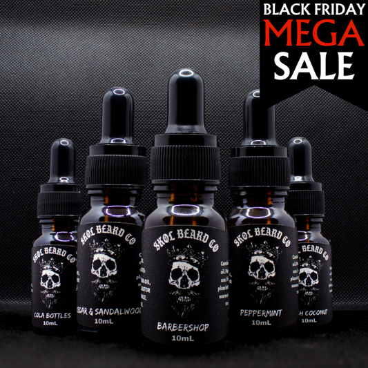 Premium Beard Oil 5x10mL (Customize Your Fragrances)