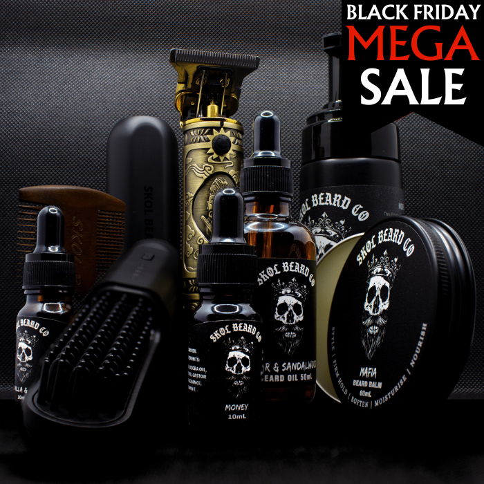 Complete Beard Grooming Kit (Wireless Beard Straightener & Trimmer)