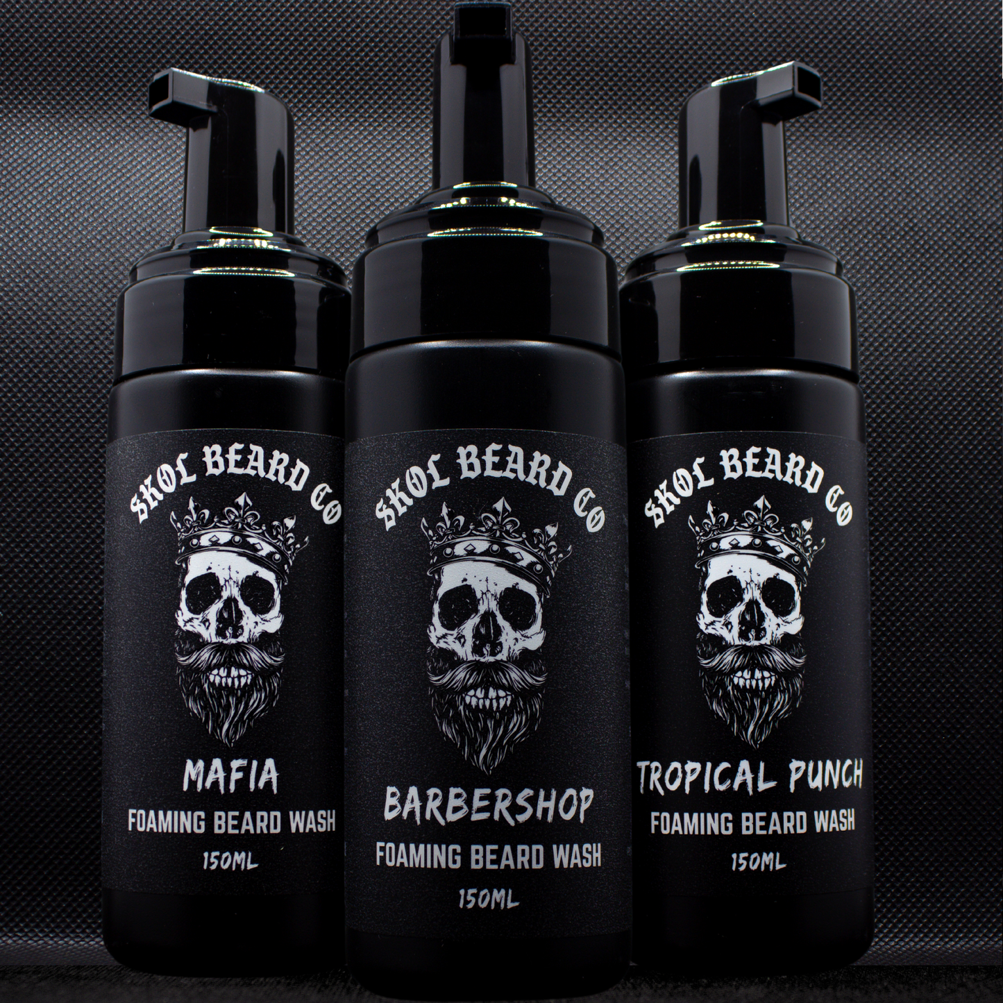Skol's Beard Shampoo - 3x 150mL TRIO Pack (Massive Fragrance Range)