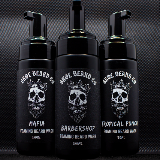 Skol's Beard Shampoo - 3x 150mL TRIO Pack (Massive Fragrance Range)