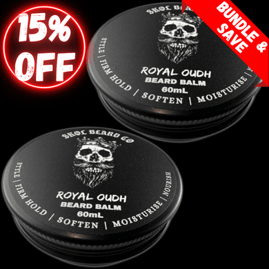 Beard Balm Duo 2x60mL (choose from 17 fragrances)