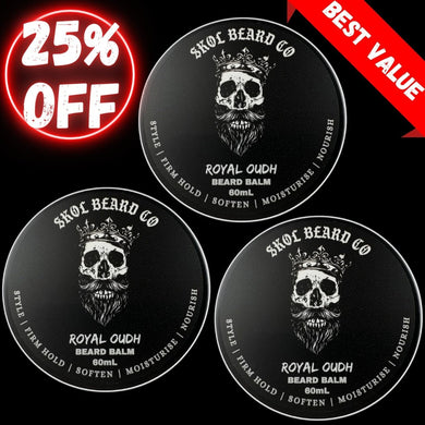 Beard Balm or Butter TRIO 3x60mL (select your fragrances)