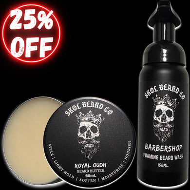 Beard Butter & Wash Combo (select your fragrances)