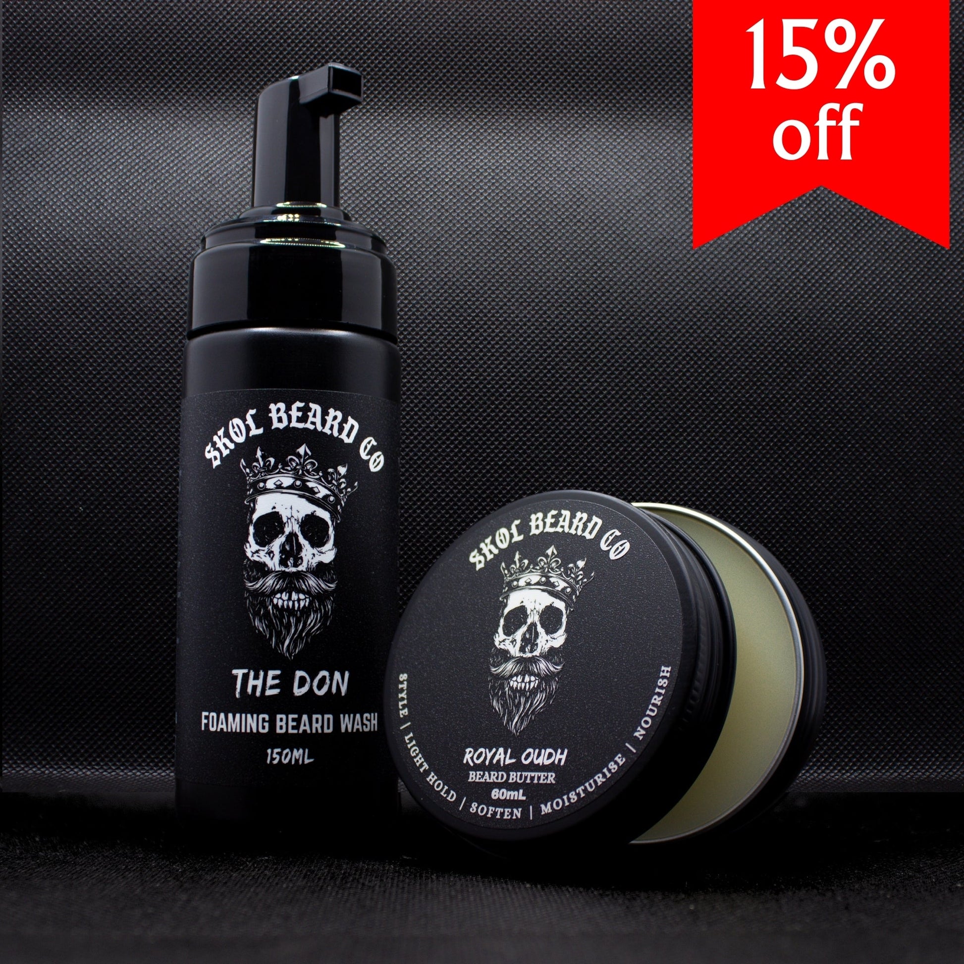 Beard Butter & Wash Combo (select your fragrances)