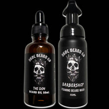 Load image into Gallery viewer, Beard Oil &amp; Wash Combo (select your fragrances)
