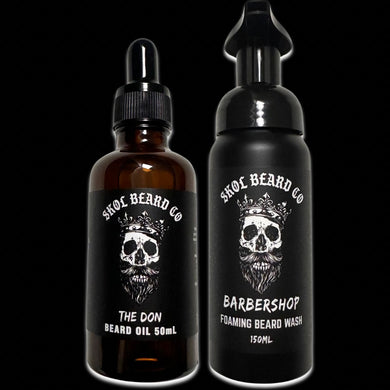 Beard Oil & Wash Combo (select your fragrances)