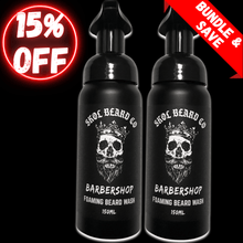 Load image into Gallery viewer, Beard Shampoo - 150mL Twin Pack (select your fragrances)
