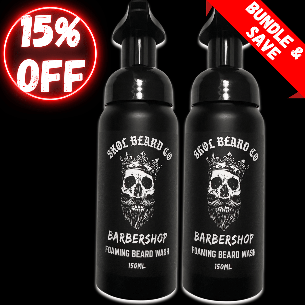 Beard Shampoo - 150mL Twin Pack (select your fragrances)