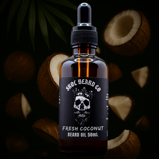 Skol's 'Fresh Coconut' Beard Care -  Sweet, Tropical Coconut Water *Energizing & Natural