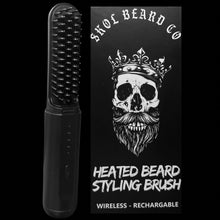 Load image into Gallery viewer, Heated Beard Styling Brush (Wireless + Rechargeable)
