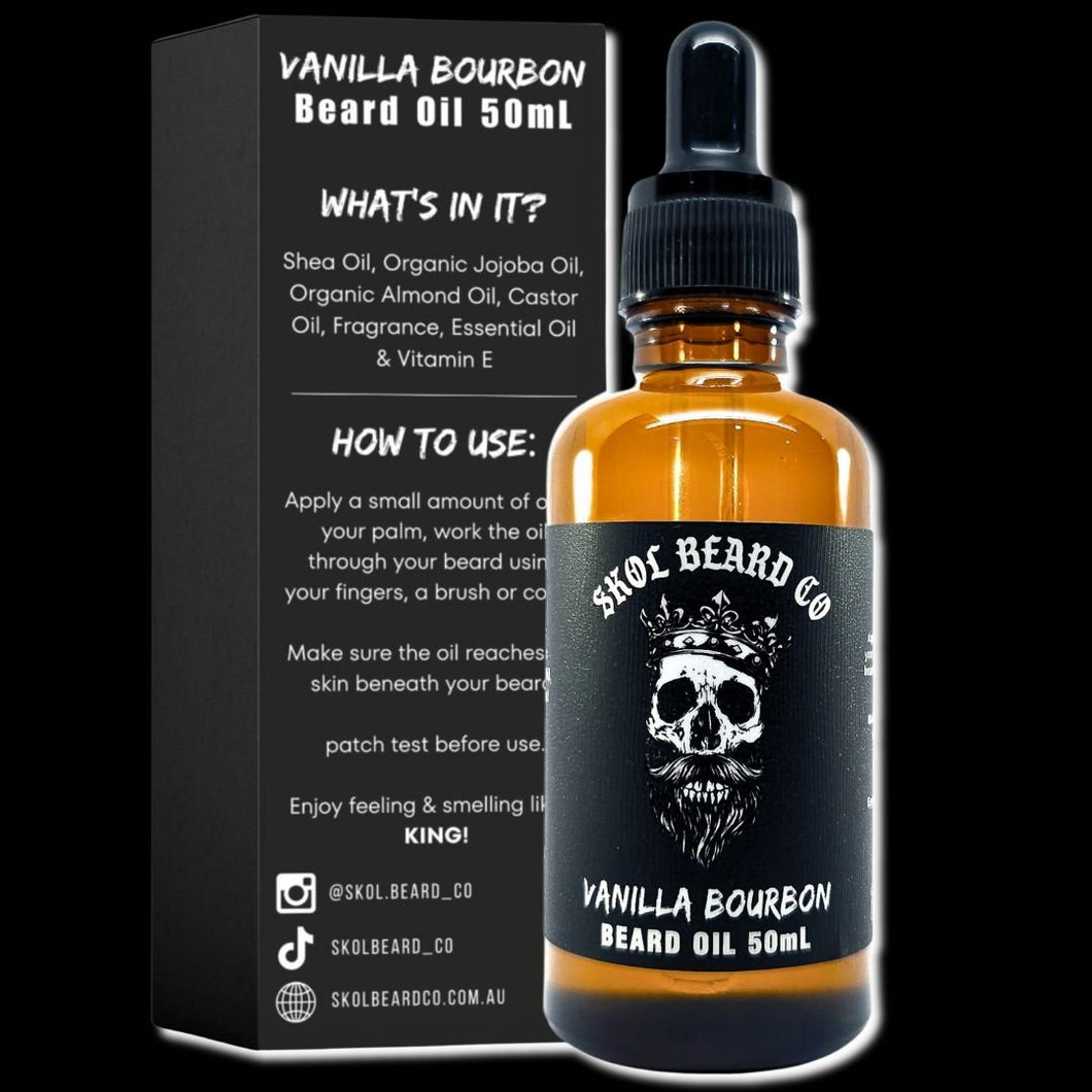 Premium Beard Oil - 50mL (choose from 24 fragrances)