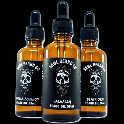 Premium Beard Oil Trio 3x50mL (choose from 23 fragrances)