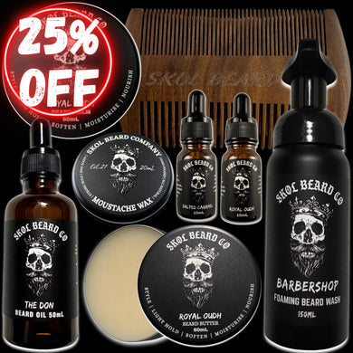 Ultimate Beard Grooming Kit (select your fragrances)