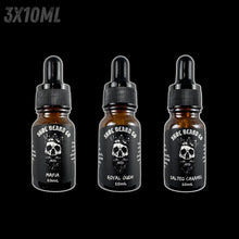 Load image into Gallery viewer, 3x 10mL Sample/Travel Beard Oil
