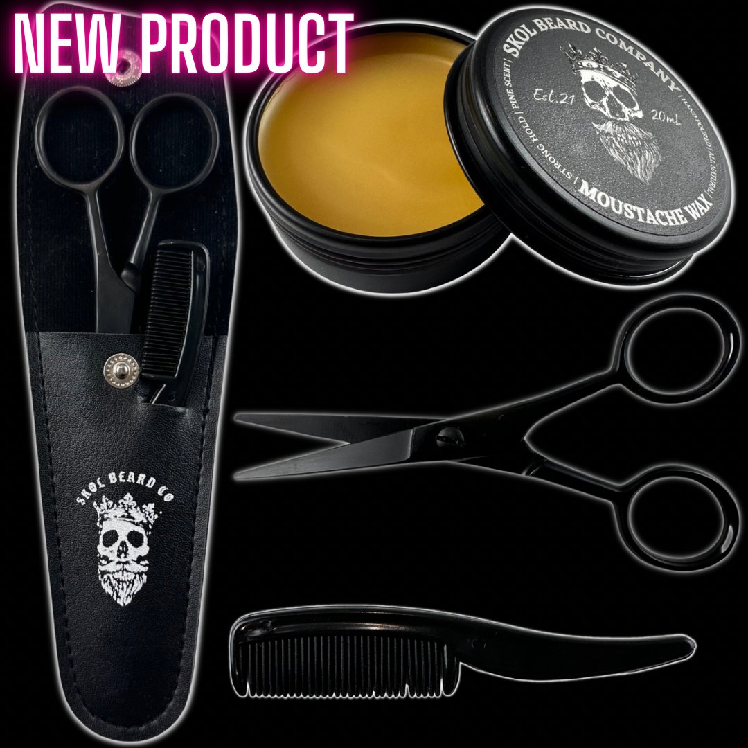 Moustache Styling Kit Skol Beard Co SKOL BEARD CO