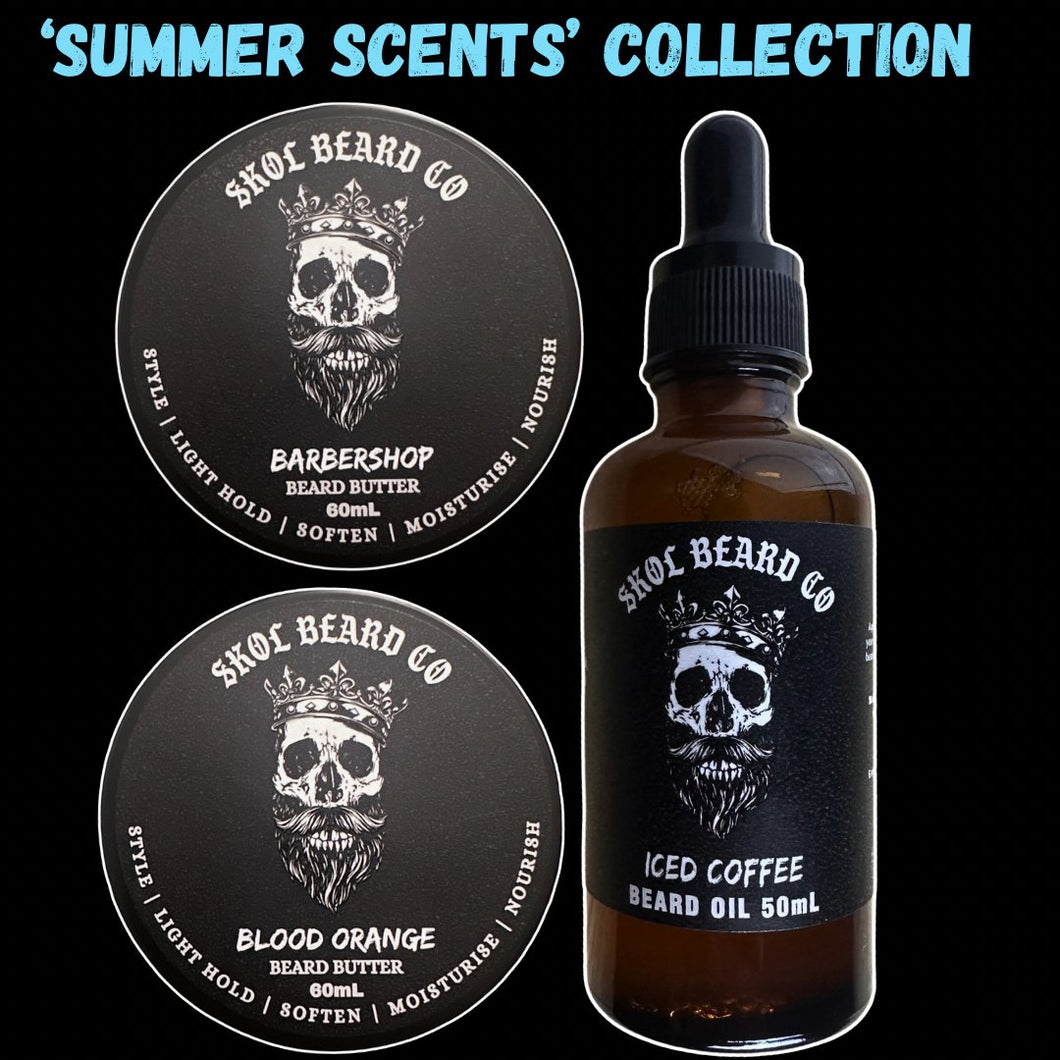 Skol Beard Company's 'SUMMER SCENT COLLECTION' 3x Unreleased Fragrances!