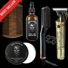 Load image into Gallery viewer, The Bearded Legend Kit (Beard Straightener OR Trimmer)
